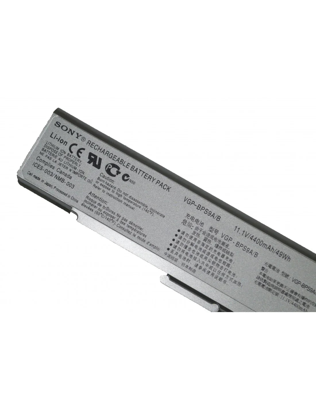 Original VGP-BPS9 VGP-BPL9 VGP-BPS10 Sony CR13 CR23 CR33 CR31 CR372 SZ54 VGP-BPS9A/B Laptop Battery - eBuy UAE