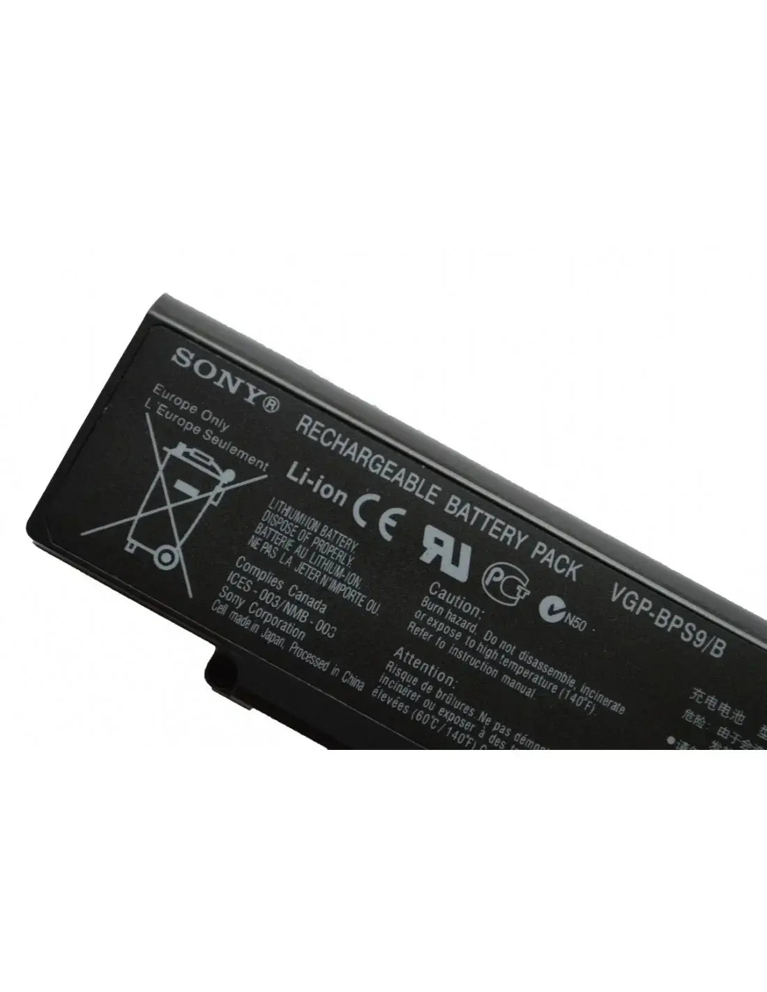 Original VGP-BPS9 VGP-BPL9 VGP-BPS10 Sony CR13 CR23 CR33 CR31 CR372 SZ54 VGP-BPS9A/B Laptop Battery - eBuy UAE