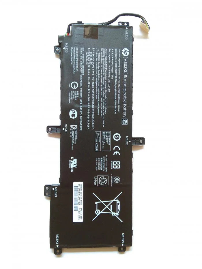 Genuine HP Envy 15- AS109TU 15-AS014WM 15-AS Series Notebook 11.55V 52Wh 4350mAh 6-Cells VS03XL Laptop Battery - eBuy UAE