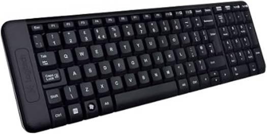 Logitech MK220 Wireless Keyboard With Mouse Set Of 2 Pieces For PC - Black - eBuy UAE
