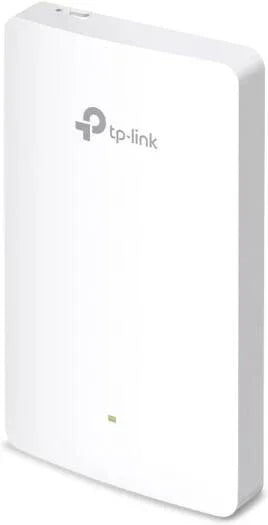 TP-Link AX1800 Wall Plate WiFi 6 Access Point, 1x 10/100/1000 Mbps Ethernet Port Uplink, 2 Dual-Band Antennas (2.4GHz & 5GHz), 5 GHz Up to 1201 Mbps & 2.4 GHz Up to 574 Mbps, White | EAP615-WALL - eBuy UAE