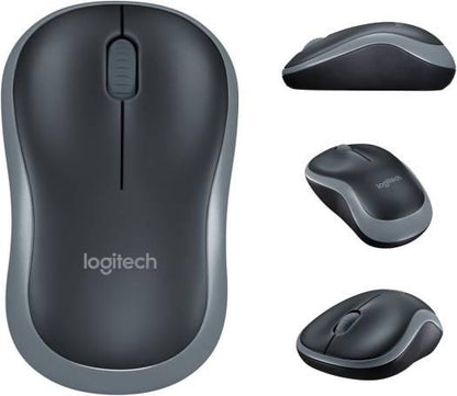 Logitech MK330 Wireless Keyboard and Mouse Combo, AZERTY French Layout - Black - eBuy UAE