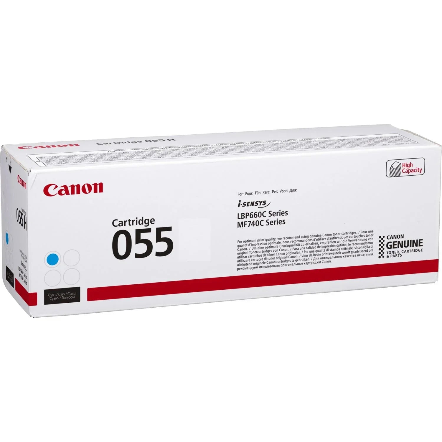 Canon 055 Toner Cartridge for i-Sensys LBP660 and MF740C Series - eBuy UAE