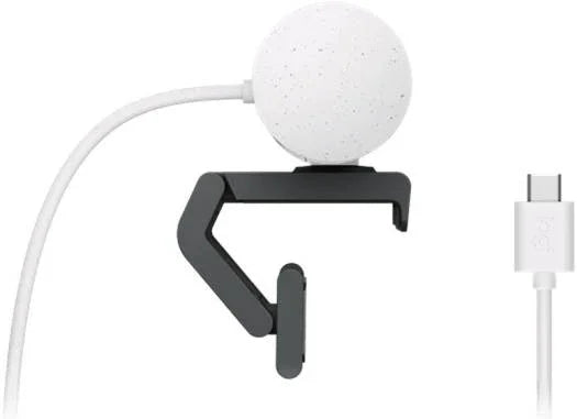 Logitech Brio 500 Full HD 1080p Webcam, Auto Light Correction, Show Mode, Dual Noise Reduction Mics, Webcam Privacy Cover, Works with MS Teams, Google Meet, Zoom, USB-C Cable, Off-White | ‎960-001428 - eBuy UAE