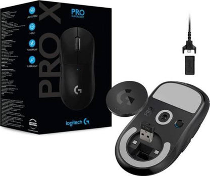 Logitech G Pro X Superlight Wireless Mouse, 2.4 GHz Connectivity, 40G Acceleration, 25600DPI Hero Optical Sensor, 70 Hour Battery Life, 5 Buttons, Windows/Mac Compatible, Black | 910-005881/910-005884 - eBuy UAE