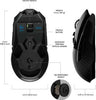 Logitech G903 Lightspeed Gaming Mouse, With Powerplay Wireless Charging Compatibility, 12k DPI | 910-005085 / 910-005084