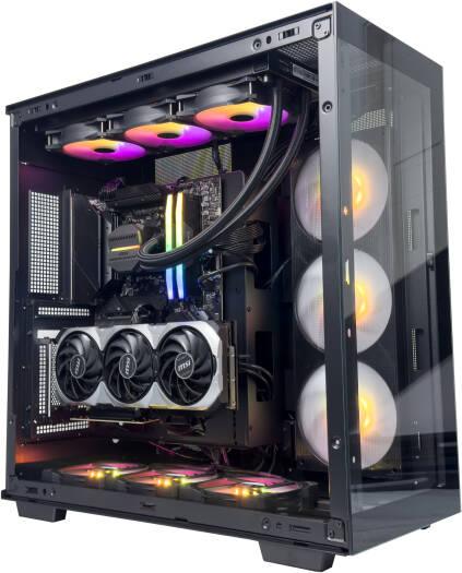 Elite Gaming PC - Intel Core i7-14700KF 20 Cores 28 Threads, NVIDIA RTX 5070 12GB, 32GB DDR5 RAM 6400MHz, 1TB SSD Gen 4, 750W 80 PLUS PSU, 360mm Liquid Cooler, Wi-Fi + BT - eBuy UAE