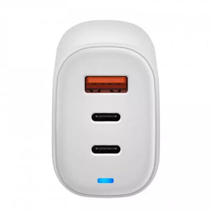 ACER GAN 65W, THREE-PORT CHARGER, 2XUSB-C, 1X TYPEA