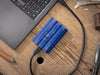 SAMSUNG T7 Shield 2TB, Portable SSD, up-to 1050MB/s, USB 3.2 Gen2, Rugged, IP65 Water & Dust Resistant, for Photographers, Content Creators and Gaming, Extenal Solid State Drive (MU-PE2T0R/WW), Blue