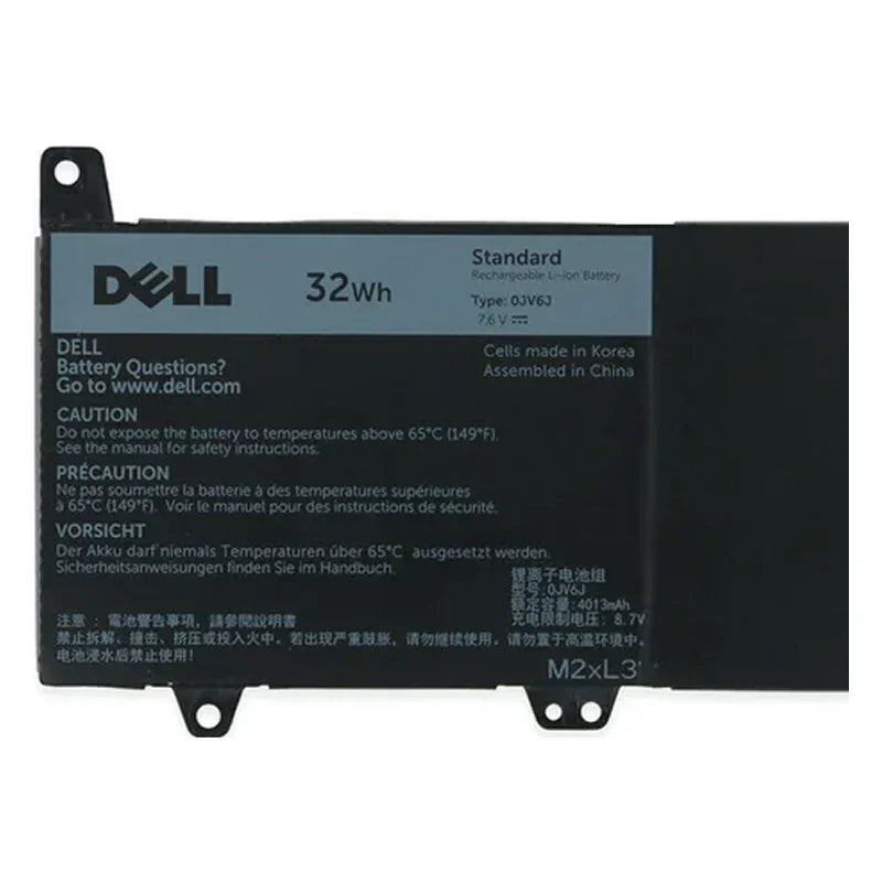 0JV6J Original Dell Inspiron 11 3162 Inspiron 11 3164 Inspiron 11 3168 Series Notebook 8NWF3 PGYK5 0PGYK5 Laptop Battery - eBuy UAE