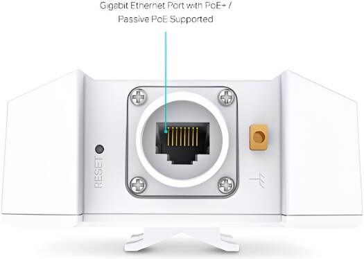 TP-Link AX3000 Indoor/Outdoor WiFi 6 Access Point, Superior WiFi 6 Speeds, Higher Network Efficiency, 160 MHz Bandwidth Channel, Long-Range Coverage, Omada Mesh Technology, White | EAP650-Outdoo - eBuy UAE