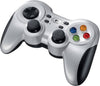 Logitech G F710 Wireless Gamepad, 2.4 Ghz Wireless With Usb Nano-Receiver, Controller Dual Vibration Feedback, 4 Switch D-Pad, Pc/Steam/Windows/Androidtv - Grey/Blue