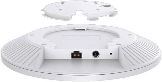 TP-Link BE9300 Ceiling Mount Tri-Band Wi-Fi 7 Access Point, 2.4 GHz 2x 3.0 dBi, 5 GHz 2x 3.0 dBi & 6 GHz 2x 3.0 dBi, 574 Mbps (2.4 GHz) + 2880 Mbps (5 GHz) + 5760 Mbps (6 GHz), White | EAP773 - eBuy UAE