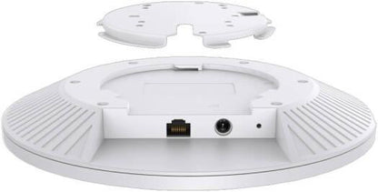 TP-Link BE9300 Ceiling Mount Tri-Band Wi-Fi 7 Access Point, 2.4 GHz 2x 3.0 dBi, 5 GHz 2x 3.0 dBi & 6 GHz 2x 3.0 dBi, 574 Mbps (2.4 GHz) + 2880 Mbps (5 GHz) + 5760 Mbps (6 GHz), White | EAP773 - eBuy UAE