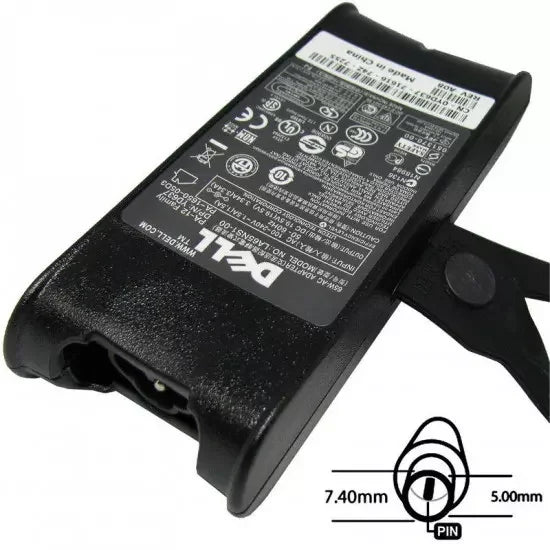 POWER ADAPTER 65W, 19.5V 7.4X5.0, ORIGINAL DELL - eBuy UAE
