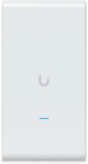 Ubiquiti Networks U6 Mesh Pro Access Point, Indoor and Outdoor WiFi 6 AP, 350+ Connected Device, 9W Power Consumption, Ethernet, GbE RJ45 Ports, White/Blue LEDs, White | U6-Mesh-Pro - eBuy UAE