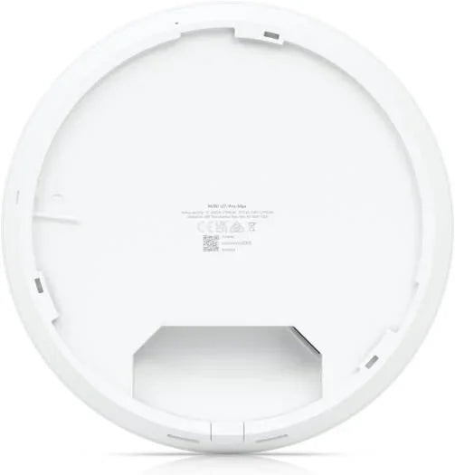 Ubiquiti U7 Pro Max Ceiling-mounted WiFi 7 Access Point, WiFi 7 with 6 GHz Support, 8 Spatial Streams, 500+ Connected Devices, 2.5 GbE Uplink, Whtie | U7-Pro-max - eBuy UAE