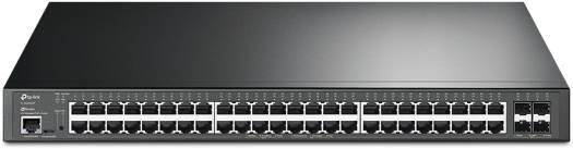 TP-Link JetStream 48-Port L2+ Managed Switch, 48-Port PoE+, 10GE SFP+, 500W Power Budget, 10G Uplink, 176Gbps, IPv6, Black | TL-SG3452XP - eBuy UAE