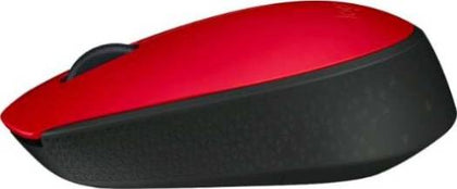 Logitech® M171 Wireless Mouse, Smooth Optical Tracking, Ambidextrous Design, Red | 910-004641