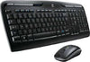 Logitech MK330 Wireless Keyboard & Mouse Combo, Comfortable Typing with Low-profile Keys, Advanced 2.4 Ghz Wireless, Extended Battery Life, Arabic English Layout, Black | 920-003983