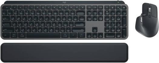 Logitech MX Keys Combo for Business Gen 2, Full-Size 108 Keys, Perfect Stroke Scissor Typing, 8000 DPI, Darkfield Sensor, MagSpeed, English-Arabic Layout, Wireless Connectivity, Black | 920-010934 - eBuy UAE
