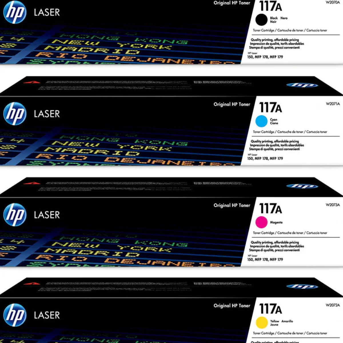 HP 117A Toner Cartridges for HP Colour Laser 150 MFP178 MFP179 - eBuy UAE