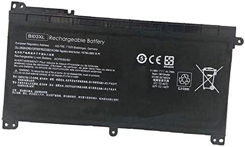 eBuyUAE BI03XL HP Laptop Battery Compatible with 14-AX 14-ax010nr 14-ax010wm 14-ax020wm 14-ax030wm 14-ax020nr 844203-850 - eBuy UAE