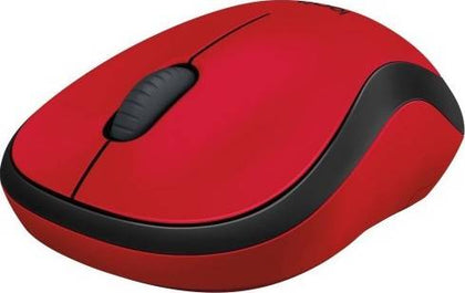 Logitech M220 Silent Mouse, Wireless Red | 910-004880