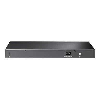 TP Link SG2428P JetStream 28-Port Gigabit Smart Switch with 24-Port PoE+ Centralized Cloud Management,4 SFP Slots,Omada SDN, and Intelligent Monitoring 250Watt budget - eBuy UAE