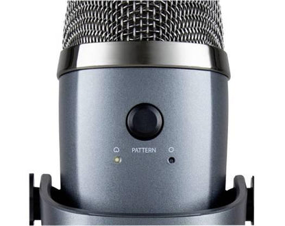 Logitech Blue Yeti Nano USB Microphone, 20Hz - 20kHz Frequency Response, 24 Bit Rate, 120dB Max SPL, USB 3.5 mm Connector Type, Shadow Gray | 988-000205 - eBuy UAE