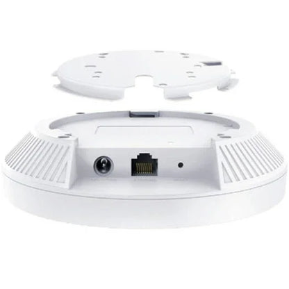 TP-Link AX1800 Ceiling Mount WiFi 6 Access Point, Dual-Band 2.4Ghz & 5Ghz, Up to 1775 Mbps Speed, Omada Mesh Technology, Seamless Roaming, 1x Gigabit Ethernet Port, White | EAP610 - eBuy UAE