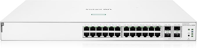 Aruba HP ent HPE Instant On 1930 24G Class4 PoE 4SFP/SFP+ 195W Switch - Switch - L3 - Managed - 24 x 10/100/1000 (PoE)+ - eBuy UAE