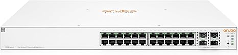 Aruba a Hewlett Packard Enterprise company Instant On 1930 24-Port Gb Ethernet 24xGE PoE (370W), 4X 1G/10G SFP+, L2+ Smart Switch JL684A - eBuy UAE