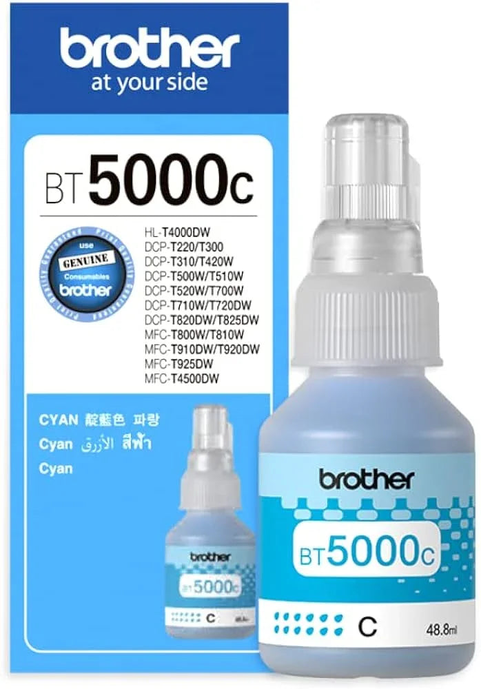 Brother Ink Bottles for DCP-T300, T500W, T700W & MFC-T800W Ink Tank Printers - eBuy UAE