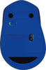 Logitech M330 Silent Plus Wireless Large Mouse, 2.4 GHz Wireless Connectivity, 1000 dpi Optical Sensor, Up to 10m Range, Quiet Buttons & Scroll Wheel, Up to 24Mo Battery Life, Blue | 910-004910