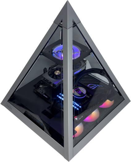 Obelisk X Gaming PC - AMD Ryzen 7 7800X3D 8 Cores 16 Threads, NVIDIA RTX 5070 12GB, 32GB DDR5 RAM 6000MHz, 1TB SSD Gen 4, 750W 80 PLUS PSU, 360mm Liquid Cooler, Wi-Fi + BT - eBuy UAE