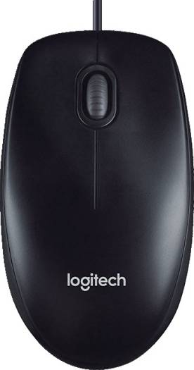 Logitech M100R Wired USB Mouse (Black) | 910-005005 - 910-006652