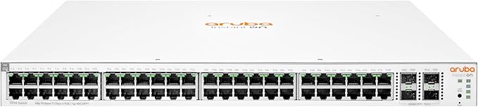 Aruba a Hewlett Packard Enterprise company HPE Networking Instant On Switch Series 1930 48-Port Gb Smart-Managed Layer 2+ Ethernet Switch | 48x 1G | 4X SFP+ | 48x CL4 PoE 370W US Cord (JL686A#ABA) - eBuy UAE