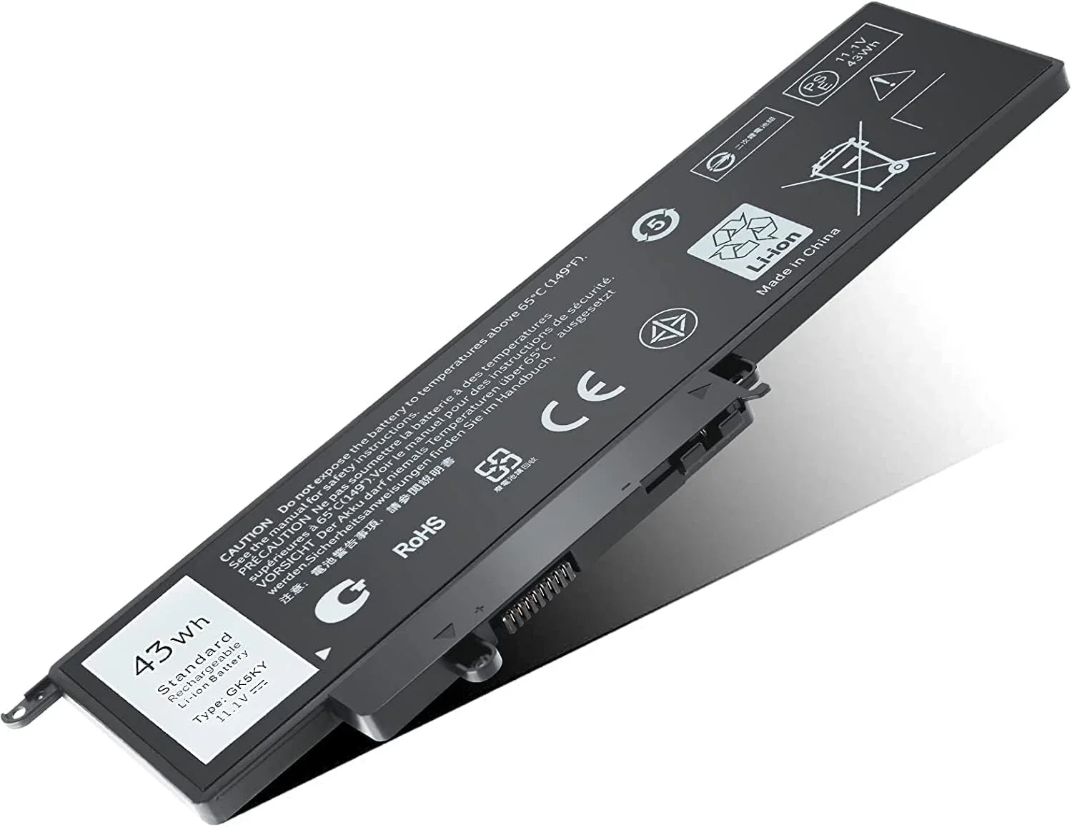 eBuyUAE GK5KY Dell Laptop Battery Compatible with 13 7347 7348 7352 7353 7359 Inspiron 15 7558 P55F001 7568 P20T - eBuy UAE