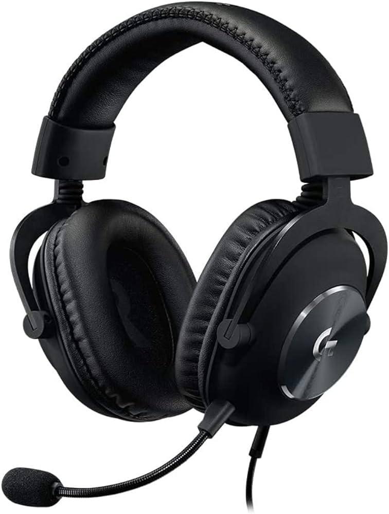 Logitech G Pro X Gaming Wired Over Ear Headphones with Mic Blue Voice DTS HeadphoneX 2.0, 50Mm Pro-G Drivers, , Pc/Ps/Xbox/Vr/Nintendo Switch - (Black) - eBuy UAE