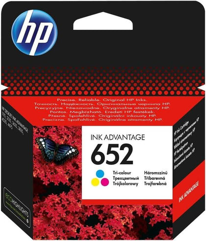 HP 652 Tri-Color Original Ink Cartridge
