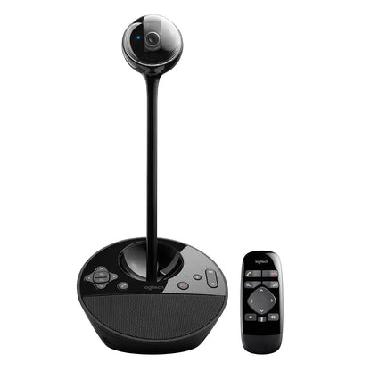 Logitech BCC950 Conference Cam, 1080p HD Up to 30fps Camera, UVC H.264, Auto-focus, Camera Height Extender, Omni-directional Mic, Built-in Full Duplex Speakerphone, Black | 960-000867|960-001005 - eBuy UAE
