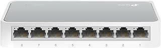 TP-Link TL-SF1008D 8-Port 10/100 Mbps Desktop Ethernet Switch/Hub, Ethernet Splitter, Plug & Play, no configuration required - eBuy UAE