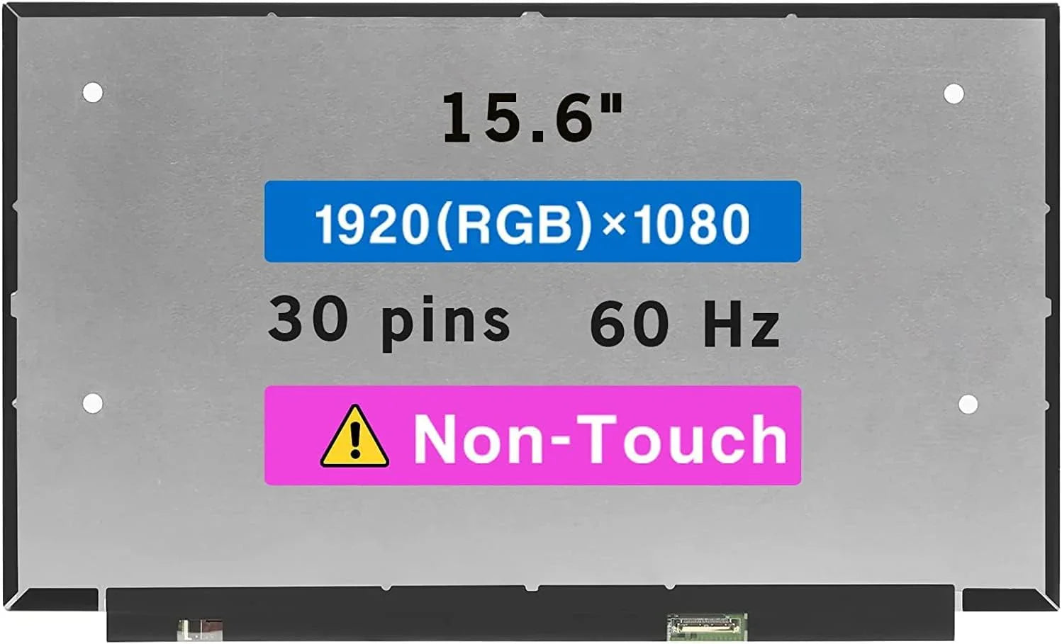 15.6" Screen Replacement for HP Pavilion 15-EH3000 Series LCD Display Panel 30 pin (FHD 1920 * 1080 Non-Touch) - eBuy UAE