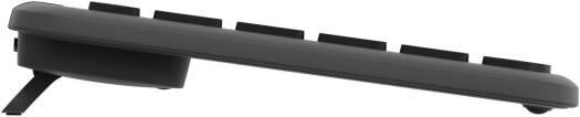Logitech K950 Signature Slim Full Sized Wireless Keyboard, Easy-Switch Keys, Tilt Legs, Bluetooth Low Energy + Logi Bolt Connectivity, ENG-ARB Layout, 10m Wireless Range, Black - eBuy UAE