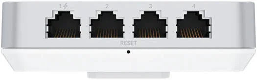 Ubiquiti Networks UniFi U6 In-Wall Access Point & 4-Port PoE Gigabit Switch 5.3 Gb/s Throughput, 1 x Gigabit PoE Uplink, In-Wall Mount, White | U6-IW - eBuy UAE