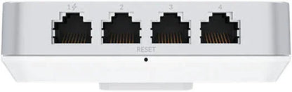 Ubiquiti Networks UniFi U6 In-Wall Access Point & 4-Port PoE Gigabit Switch 5.3 Gb/s Throughput, 1 x Gigabit PoE Uplink, In-Wall Mount, White | U6-IW - eBuy UAE
