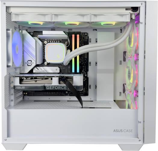 Snow White Edition Gaming PC - Intel Core i7-14700K 20 Cores 28 Threads, NVIDIA RTX 5070 12GB, 32GB DDR5 RAM 5600MHz, 2TB SSD Gen 4, 650W PSU, 360mm Liquid Cooler, Wi-Fi + BT - eBuy UAE