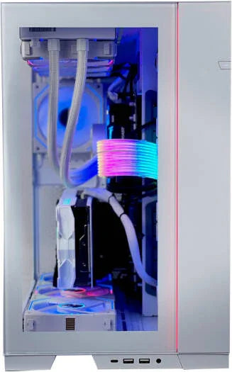 Winter White High-End Gaming PC - Intel Core i7-14700KF 20 Cores 28 Threads, NVIDIA RTX 5070 Ti 16GB, 64GB DDR5 RAM 5600MHz, 2TB SSD Gen 4, 850W Platinum PSU, 360mm Liquid Cooler, Wi-Fi + BT - eBuy UAE