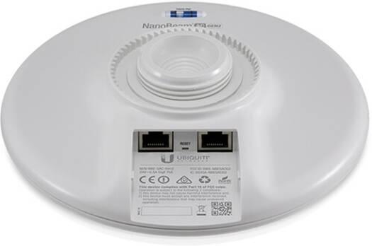 Ubiquiti Networks NBE-5AC-GEN2 NanoBeam ac Gen2 airMAX ac CPE with Dedicated Management, 450+ Mb/s Throughput, 2 x 10/100/1000 ETH Ports, Wi-Fi Radio for Mgt, White | NBE-5AC-GEN2 - eBuy UAE